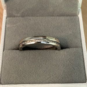 Titanium Eternity Band